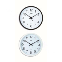 得力 Deli  9005 白 挂钟(盘径300mm，白色)(包装数量 1个)