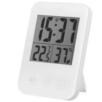 得力 Deli  8811 8811电子钟 白色(包装数量 1个)