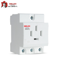 德力西电气 模数化插座 DZ47X 模数化插座 三相四极 16A