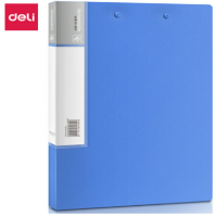得力(deli)睿商高档系列A4金属文件夹 大容量试卷资料夹诗朗诵签约夹板 文件收纳办公用品5419