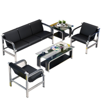 洛克菲勒 商务会客简约办公沙发1+1+3