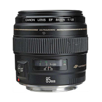 佳能(Canon) EF 85mm f/1.8 USM 佳能 卡口 58mm口径 远摄 定焦镜头