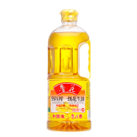 鲁花5S压榨 花生油1L