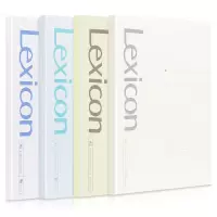 得力(deli) 7986 笔记本/记事本 无线胶装软抄本记事本 工作笔记本子文具办公用品 A5/98张 4本装