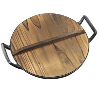 加厚平底锅不粘炒锅 家用炒菜锅生铁锅纯手工