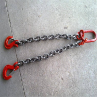 鑫和信 吊钩带双钩 3米长链条 承重一吨