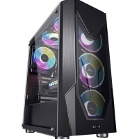 台式机计算机主机先马电脑组装机 酷睿 i7-8700/8G*2/480GSSD/2G独显/Win10系统/无线键鼠 P