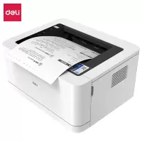 得力(deli)P2000DNW打印机 云打印 激光打印机 家用办公商用大容量黑白打印机 WIFI 白色