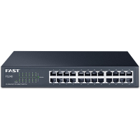 24口百兆钢壳桌面式交换机 FS24D 单台装