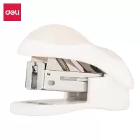 得力(deli)0304订书机办公生活省力型迷你订书机金属订书器办公组合套装颜色随机 创意小巧型 12# 五个装