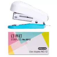 得力(deli)0352订书机多彩迷你型套装订书机卡式 颜色随机 迷你订书机 2个装