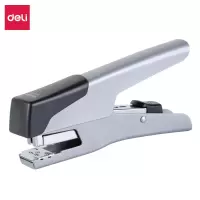 得力(deli)0358 订书机省力订书机学生用订书机大号重型加厚钉20页25页中号标准型多功能迷你 手握省力 白色