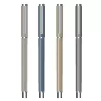 得力 Deli S82-01 金属灰 S82-01中性笔0.5mm 金属灰(包装数量 1个)