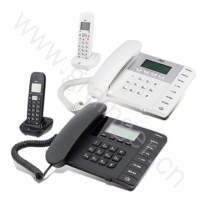 得力 Deli  798 白 798电话机 白色(包装数量 1个)