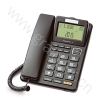 得力 Deli  773 773电话机 黑色(包装数量 1个)