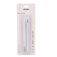 得力 Deli 36038 36038中性笔0.5mm 黑 2支/件(包装数量 1件)
