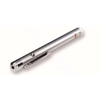 得力 Deli 3933(银色) 3933干电池型演示激光笔 工作距离15M(银色)(包装数量 1支)