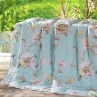 ZH 花意天成全棉夏被200*230 粉色