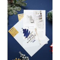 晨光(M&G)文具冰雪节限定系列L型单片夹 文件收纳 资料夹 6片装 ADM929G0 6个装(外观随机)