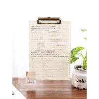 晨光(M&G)文具我的元气清单米菲系列亚克力板夹文件夹 FDM929S3 A4一个装