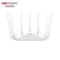 海康威视无线路由器 2100M双频千兆端口无线路由器 无线信号覆盖 双频全屋覆盖无线路由器 WR-C21 (白色)