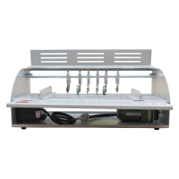 奇砚(yiyan) H500电动压痕机 电动虚线点线米线切割封面名片压痕折页机翻书线书脊 调速T500电动压痕机