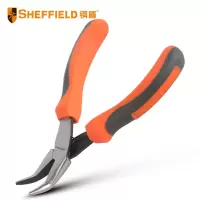 钢盾 双色柄迷你扁嘴钳 S035045五金工具