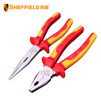 钢盾绝缘尖嘴钳8 S046014 五金工具