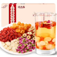 福东海 人参气血茶枸杞红枣桂圆宝茶玫瑰八养宝茶组合花茶补生茶200g