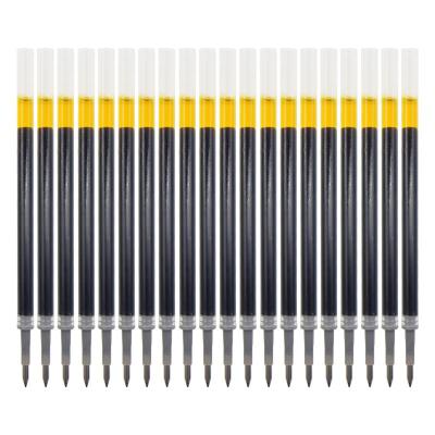 晨光(M&G)中性笔笔芯学生水性笔签字笔替芯0.5mm 黑色20支 黑色 办公文具