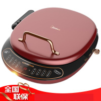 美的（Midea）电饼铛MC-JK30P301 下盘可拆洗 加深升降烤盘 家用多功能煎烤机烙饼锅