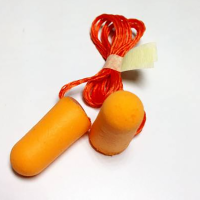 3M 1110 子弹型回弹带线耳塞 睡眠 打呼噜 降噪 防噪音 防护耳塞/1盒=100副