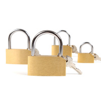 自营 新品 赛拓(SANTO) 0056 6CM铜挂锁 抽屉锁 小铜锁 柜锁 箱包锁锁具