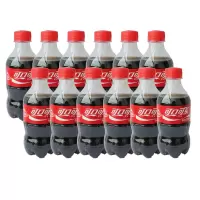 可口可乐 碳酸饮料汽水 300ml*12瓶迷你可乐小瓶装