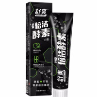 舒爽 酵素倍洁竹炭牙膏 120G