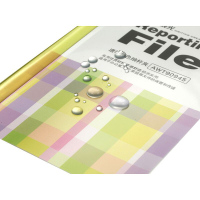 晨光 A4透明抽杆夹文件夹报告资料夹拉杆夹混色 10个装AWT90945