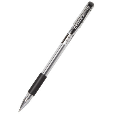 齐心中性笔 大容量水性笔 签字笔 0.5mm 黑色办公用品