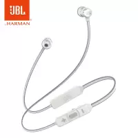 JBL T190BT 入耳式蓝牙耳机 无线耳机 手游耳机 运动耳机 带麦可通话 磁吸式设计 珍珠银