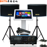 奔腾(BNTN)家庭影院ktv音响套装家用点歌机一体机卡拉ok组合K歌设备双系统K歌会议音响BTKT10点歌机套装
