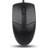双飞燕(A4TECH) OP-520NU 鼠标 有线鼠标 办公鼠标 便携鼠标 对称鼠标 黑色