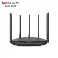 海康威视无线路由器 四天线稳定 办公家用拓展智能无线WIFI高速路由器双频桌面路由器 无线路由器 DS-3WR12-E