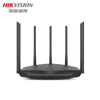 海康威视无线路由器 四天线稳定 办公家用拓展智能无线WIFI高速路由器双频桌面路由器 无线路由器 DS-3WR23-E