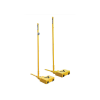 VICTOR(胜利)C-7047 移动式 羽 毛 球 网 柱(含7004网)