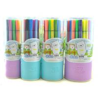 真彩CWP-2600-18水彩笔18色酷吖可洗(筒)[5筒起订]