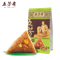 五芳斋(WU FANG ZHAI)真空栗子鲜肉粽 140克*2只*25袋(箱规:25袋/箱)