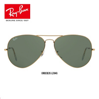 雷朋(Ray.Ban)太阳镜墨镜男女款蛤蟆镜复古气质0RB3026-L2846金色镜框绿色镜片62寸(单位:副)