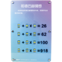 酷腾COOTEM 哥德巴赫猜想 CT-BG053 科普壁挂