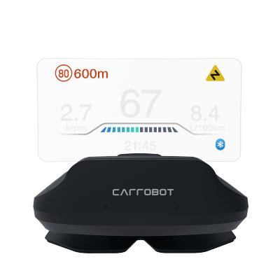 车萝卜(carrobot)HUD抬头显示器 智能语音车载GPS导航车速OBD转速油耗 蓝牙升级版BT2