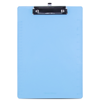 广博(GuangBo) WJ6105 A4平夹板夹 塑料透明文件夹板带刻度 单只装