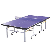 红双喜 T2023 乒乓球台 单折式带轮可移动乒乓球桌